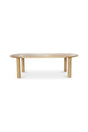 Modern European furniture - Light Oak Oval Dining Table - www.oroa.com