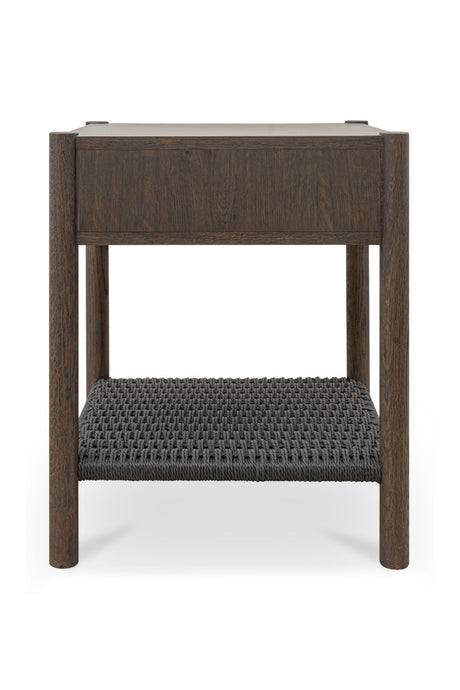 Modern European furniture - Woven Rope Accent Nightstand - www.oroa.com