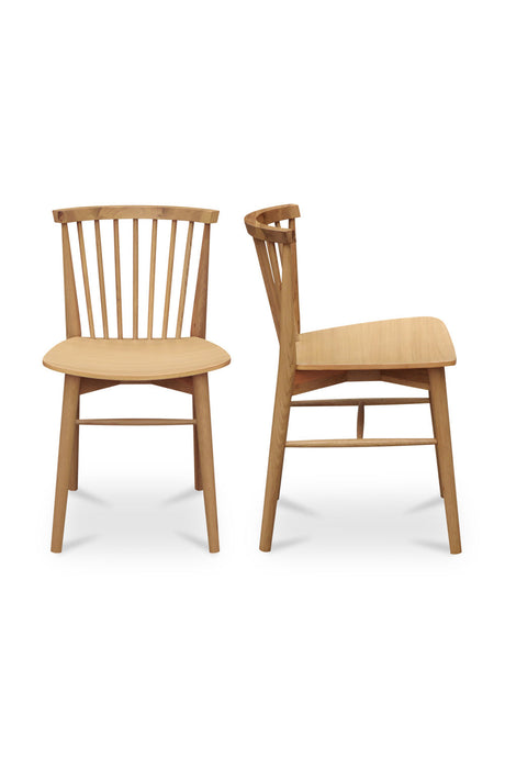 Modern European furniture - Spindle-Back Dining Chairs (2) - www.oroa.com