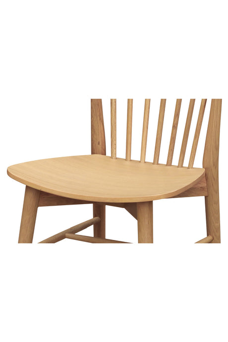 Modern European furniture - Spindle-Back Dining Chairs (2) - www.oroa.com