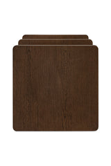 Modern European furniture - Solid Wood Rustic Side Table - www.oroa.com