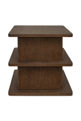 Modern European furniture - Solid Wood Rustic Side Table - www.oroa.com