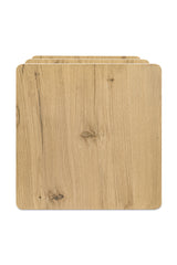Modern European furniture - Solid Wood Rustic Side Table - www.oroa.com