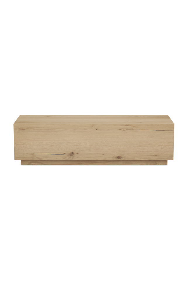 Modern European furniture - Solid Oak Coffee Table - www.oroa.com
