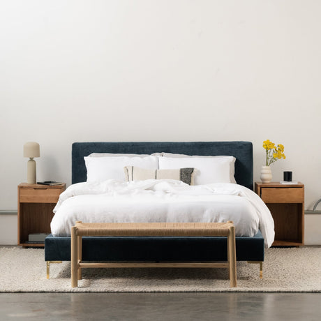 Modern European furniture - Woven Fibers Bench - www.oroa.com
