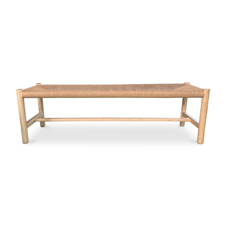 Modern European furniture - Woven Fibers Bench - www.oroa.com