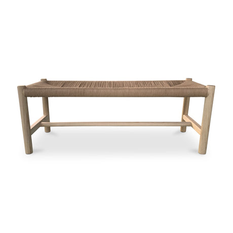 Modern European furniture - Woven Fibers Bench - www.oroa.com