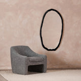 Modern European furniture - Aluminum-Framed Organic Mirror - www.oroa.com