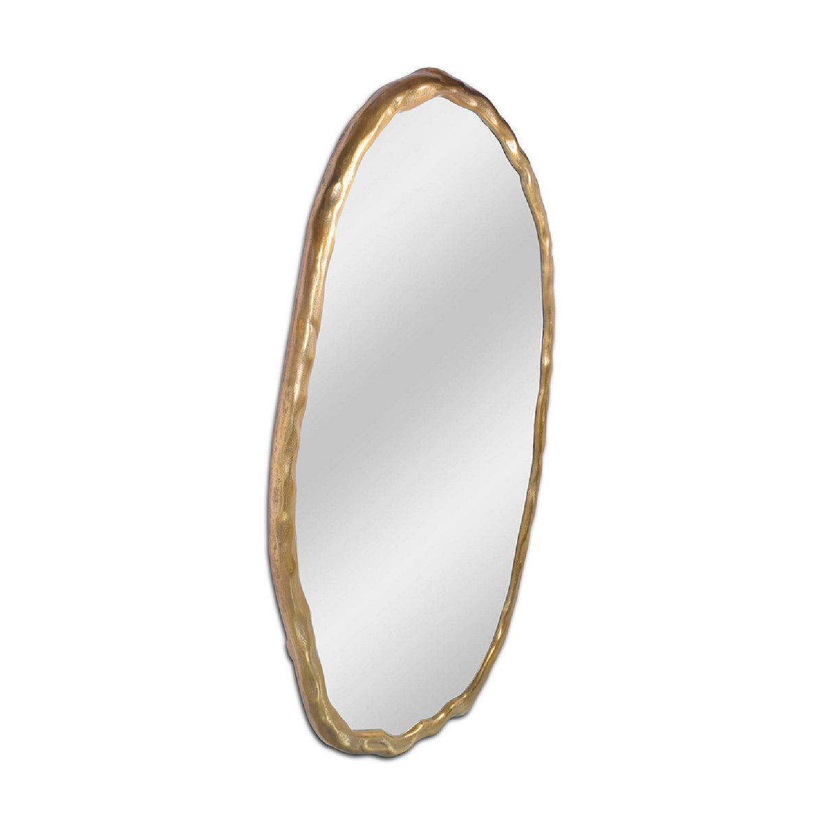 Modern European furniture - Aluminum-Framed Organic Mirror - www.oroa.com