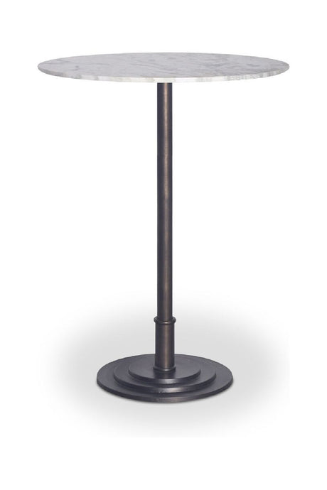 Modern European furniture - White Marble Outdoor Counter Table - www.oroa.com