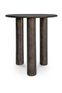 Modern European furniture - Bronze Round Outdoor Side Table - www.oroa.com