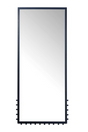 Modern European furniture - Black Iron Floor Mirror - www.oroa.com