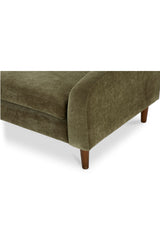 Modern European furniture - Wooden Leg 2-Seater Sofa - www.oroa.com