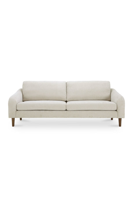 Modern European furniture - Wooden Leg 2-Seater Sofa - www.oroa.com