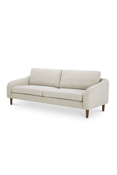 Modern European furniture - Wooden Leg 2-Seater Sofa - www.oroa.com
