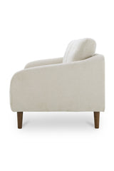 Modern European furniture - Wooden Leg 2-Seater Sofa - www.oroa.com