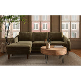 Modern European furniture - Fabric Sectional Sofa - www.oroa.com