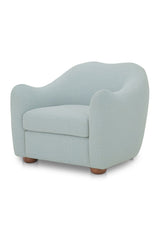 Modern European furniture - Sloped-Arm Accent Chair - www.oroa.com