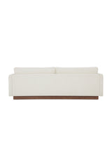 Modern European furniture - Mid-Century Modern White Sofa - www.oroa.com