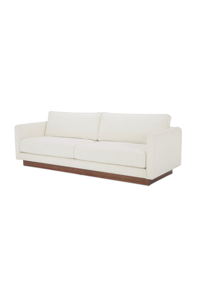 Modern European furniture - Mid-Century Modern White Sofa - www.oroa.com