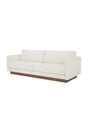 Modern European furniture - Mid-Century Modern White Sofa - www.oroa.com