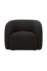 Modern European furniture - Curved Back Accent Chair - www.oroa.com