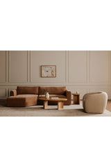Modern European furniture - Curved Back Accent Chair - www.oroa.com