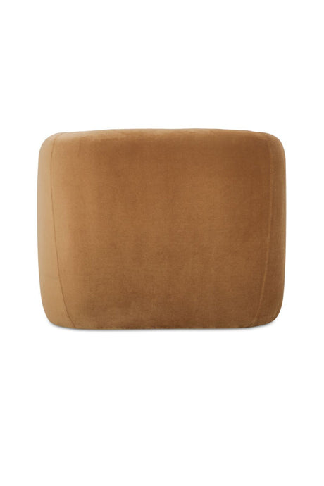 Modern European furniture - Curved Back Accent Chair - www.oroa.com