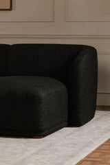 Modern European furniture - Curved Back Sectional Sofa - www.oroa.com