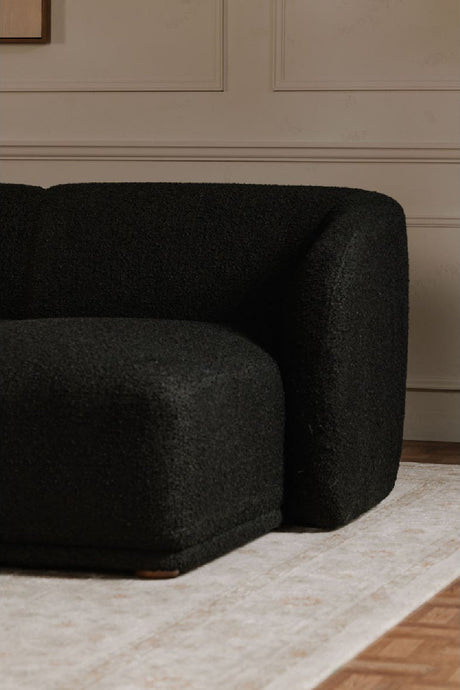 Modern European furniture - Curved Back Sectional Sofa - www.oroa.com