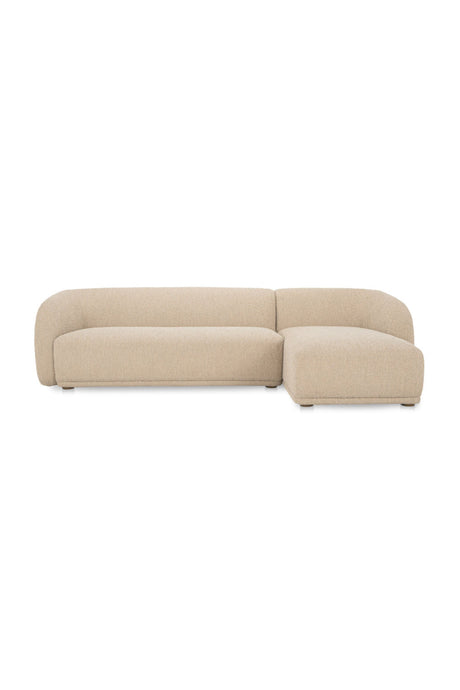 Modern European furniture - Curved Back Sectional Sofa - www.oroa.com