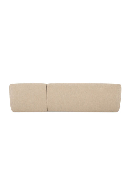 Modern European furniture - Curved Back Sectional Sofa - www.oroa.com