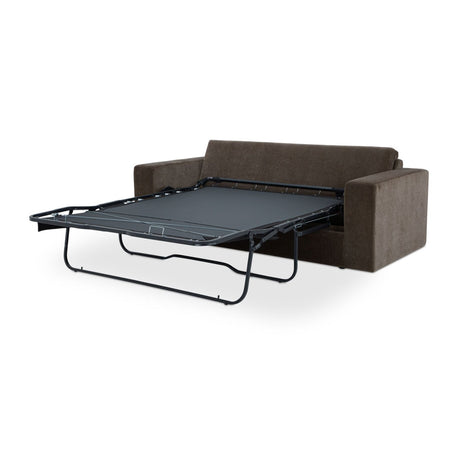 Modern European furniture - Dark Upholstered Sleeper Sofa - www.oroa.com