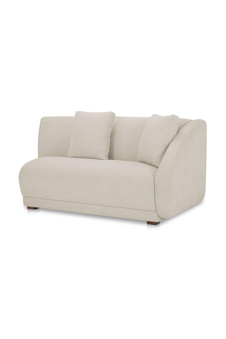 Modern European furniture - Gray Modular Lounge Chair - www.oroa.com