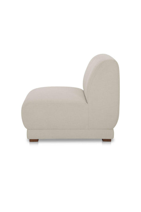 Modern European furniture - Gray Modular Lounge Chair - www.oroa.com