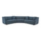 Modern European furniture - Minimalist Sectional Sofa - www.oroa.com