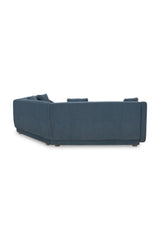 Modern European furniture - Minimalist Sectional Sofa - www.oroa.com