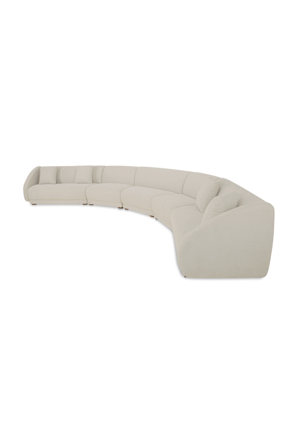Modern European furniture - 5-Piece Modular Sofa - www.oroa.com