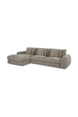 Modern European furniture - L-Shaped Sectional Sofa - www.oroa.com