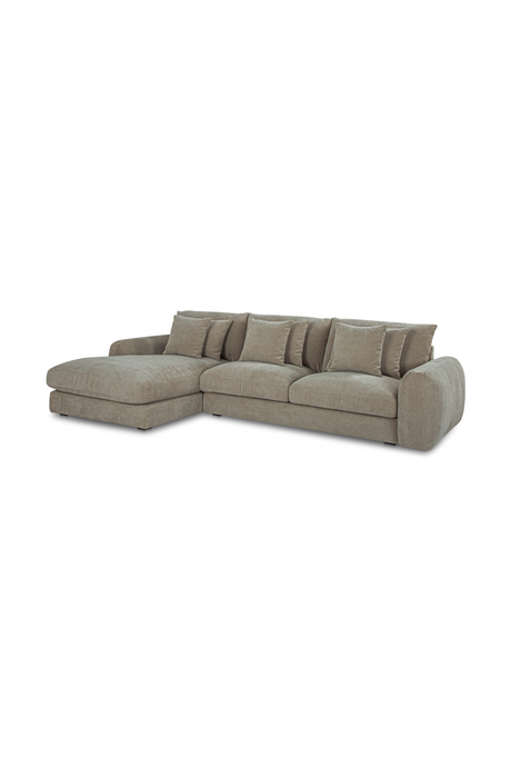 Modern European furniture - L-Shaped Sectional Sofa - www.oroa.com