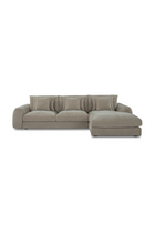 Modern European furniture - L-Shaped Sectional Sofa - www.oroa.com