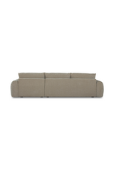 Modern European furniture - L-Shaped Sectional Sofa - www.oroa.com