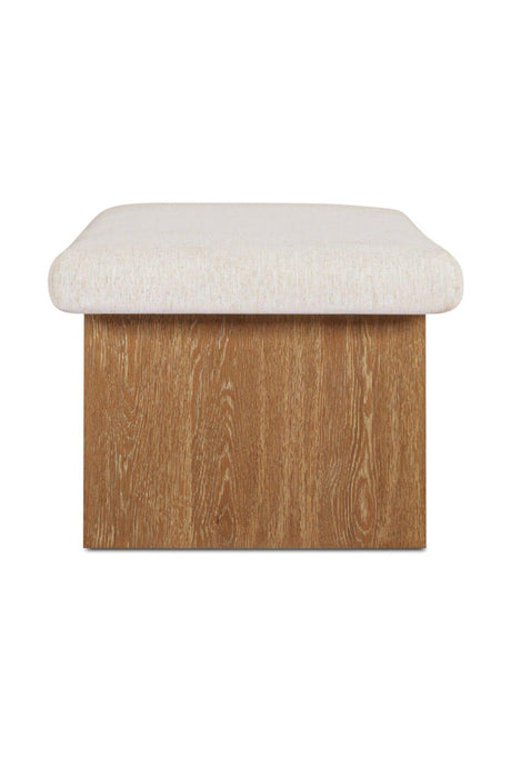 Modern European furniture - Chenille Storage Bench - www.oroa.com