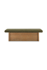 Modern European furniture - Chenille Storage Bench - www.oroa.com
