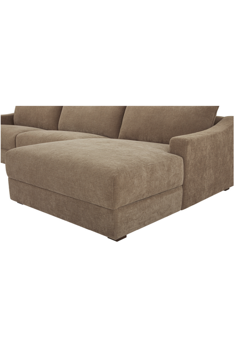 Modern European furniture - Minimalist Sectional Sofa - www.oroa.com