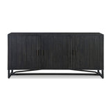 Modern European furniture - Slatted Pine 3-Door Sideboard - www.oroa.com