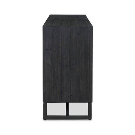 Modern European furniture - Slatted Pine 3-Door Sideboard - www.oroa.com