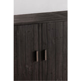 Modern European furniture - Slatted Pine 3-Door Sideboard - www.oroa.com