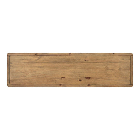 Modern European furniture - Rustic Pine Console Table - www.oroa.com