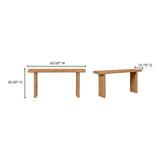 Modern European furniture - Rustic Pine Console Table - www.oroa.com
